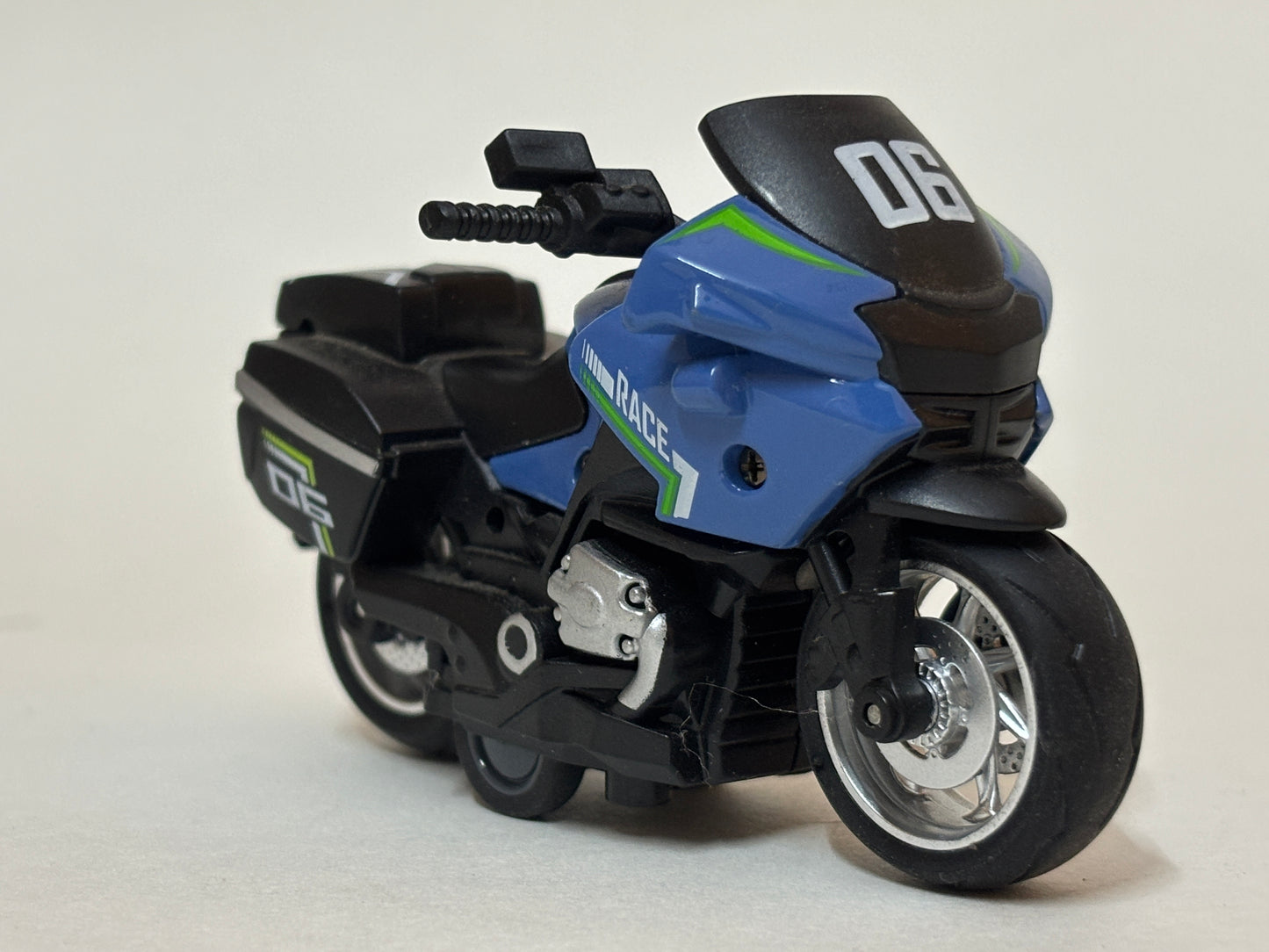 Hawala Patrol Push & Pull-Back Diecast Motorcycle Model – Collectible Toy Bike