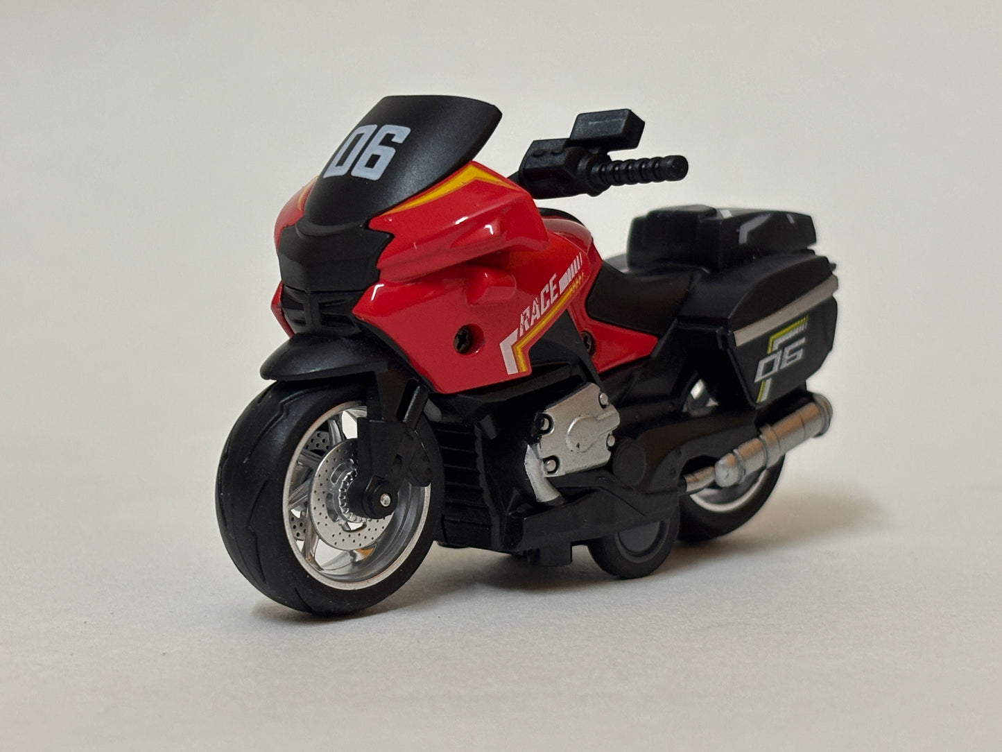 Hawala Patrol Push & Pull-Back Diecast Motorcycle Model – Collectible Toy Bike
