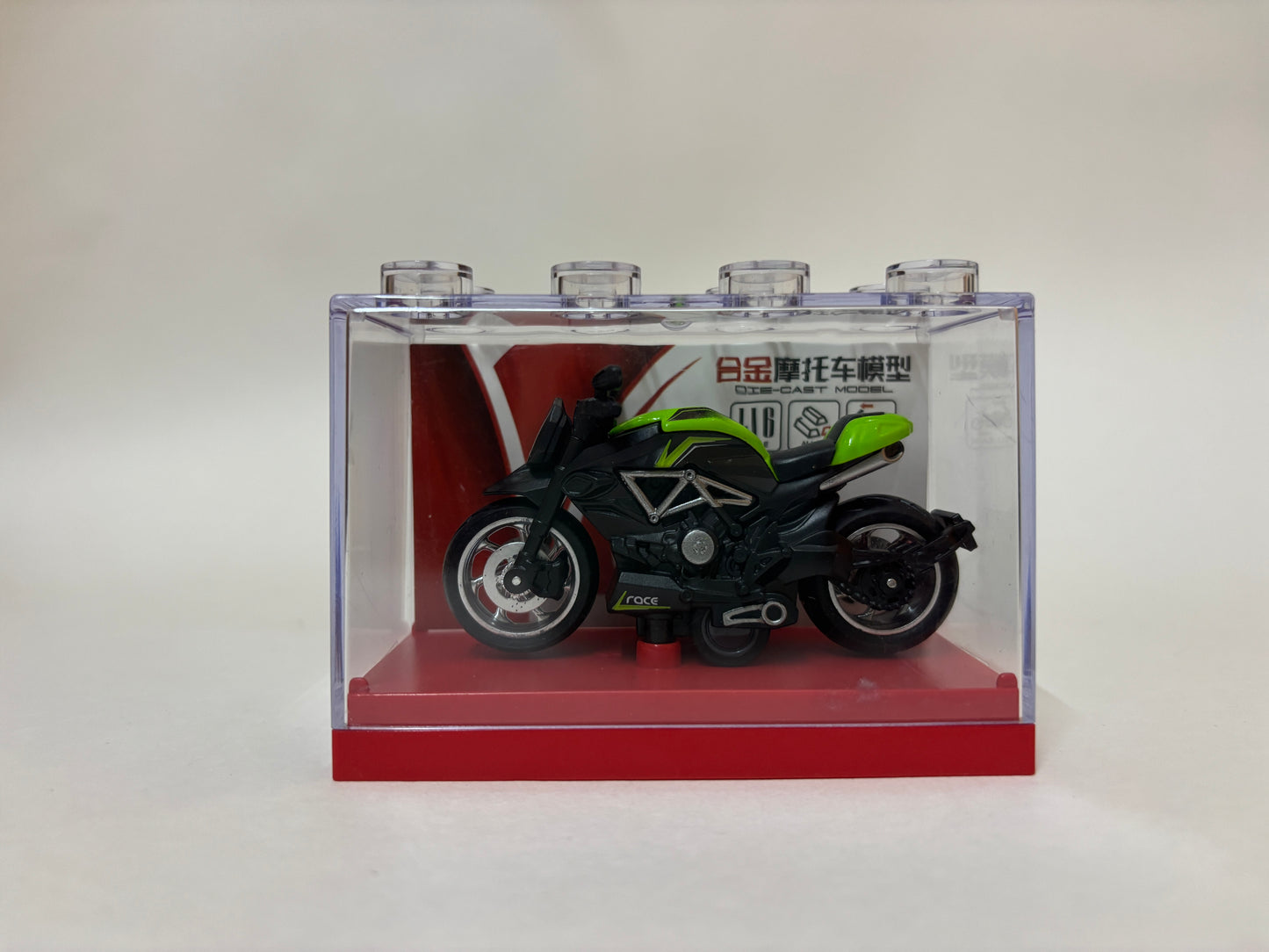 Hara Daku Pull-Back Diecast Motorcycle – Collectible Metal Toy Bike