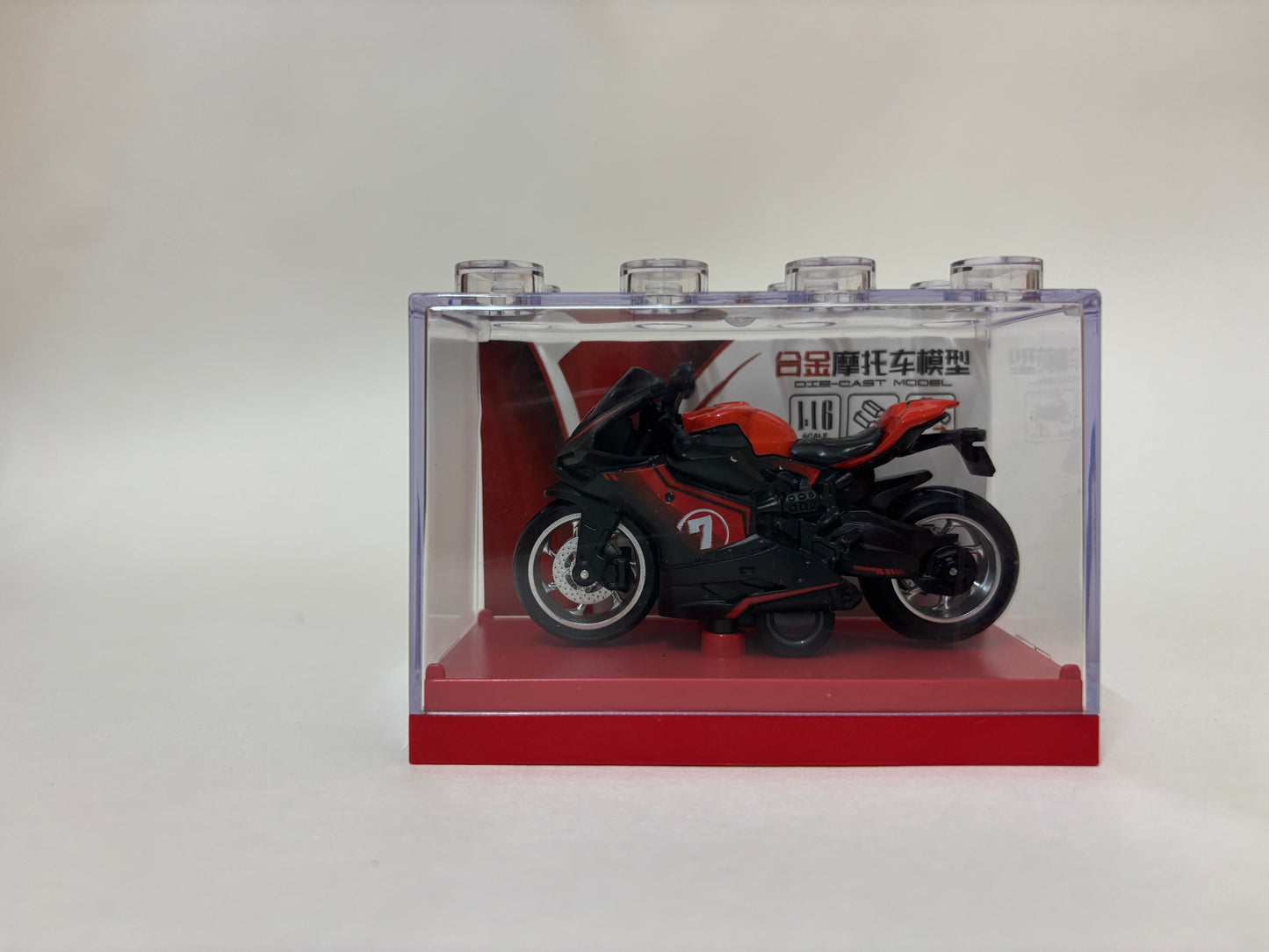 Pakka Racer Pull back Diecast Motorcycle – Collectible Metal Toy Bike