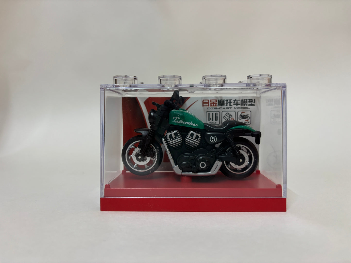 Highway Raja Pull-Back Diecast Motorcycle – Collectible Metal Toy Bike