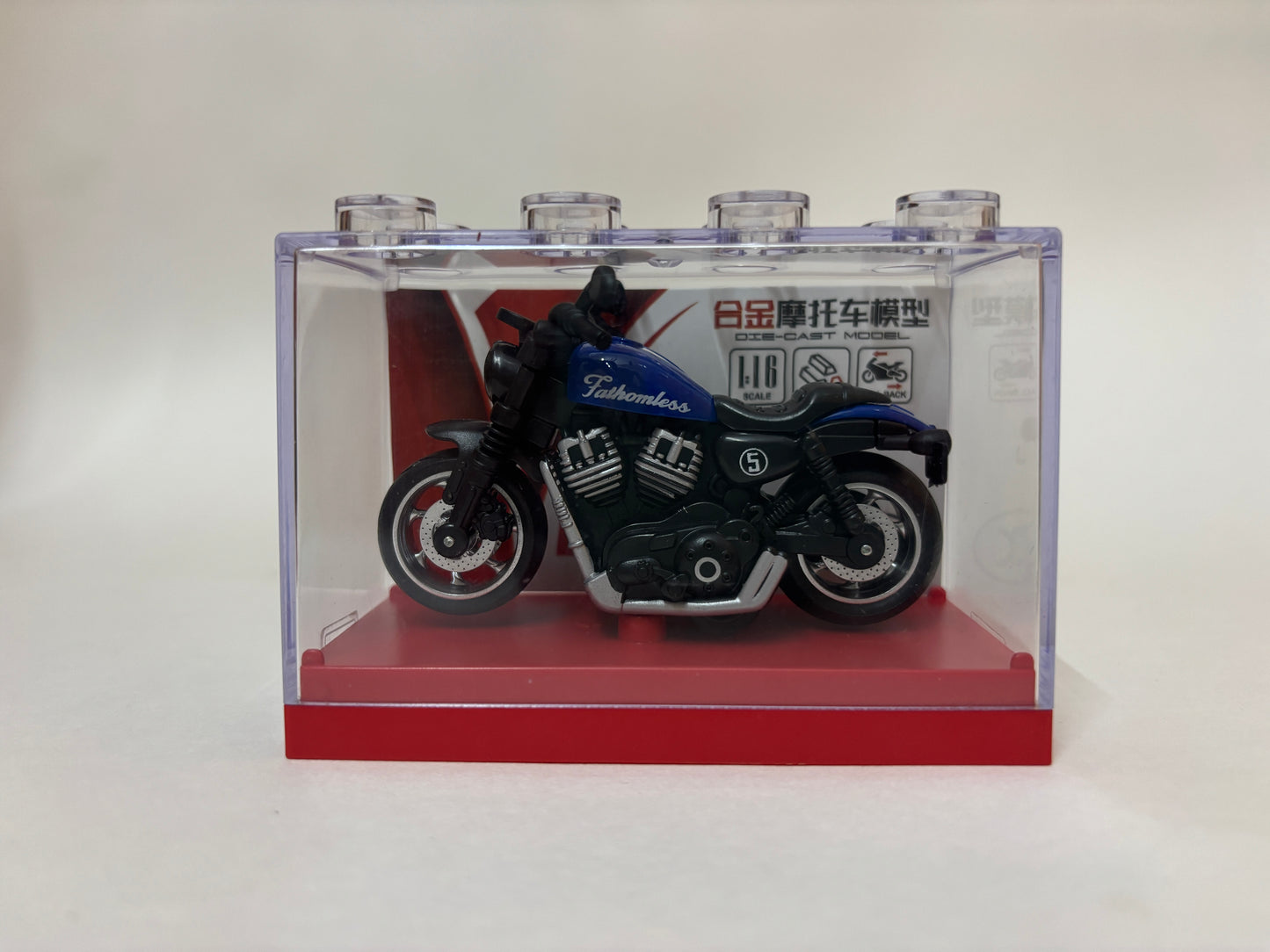 Highway Raja Pull-Back Diecast Motorcycle – Collectible Metal Toy Bike