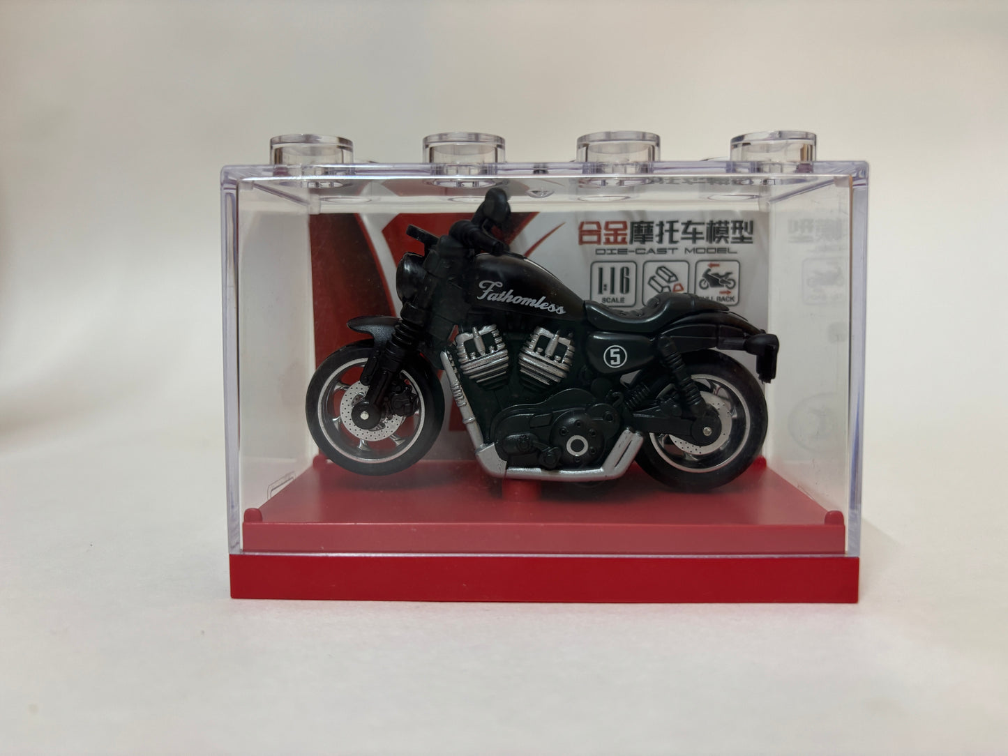 Highway Raja Pull-Back Diecast Motorcycle – Collectible Metal Toy Bike