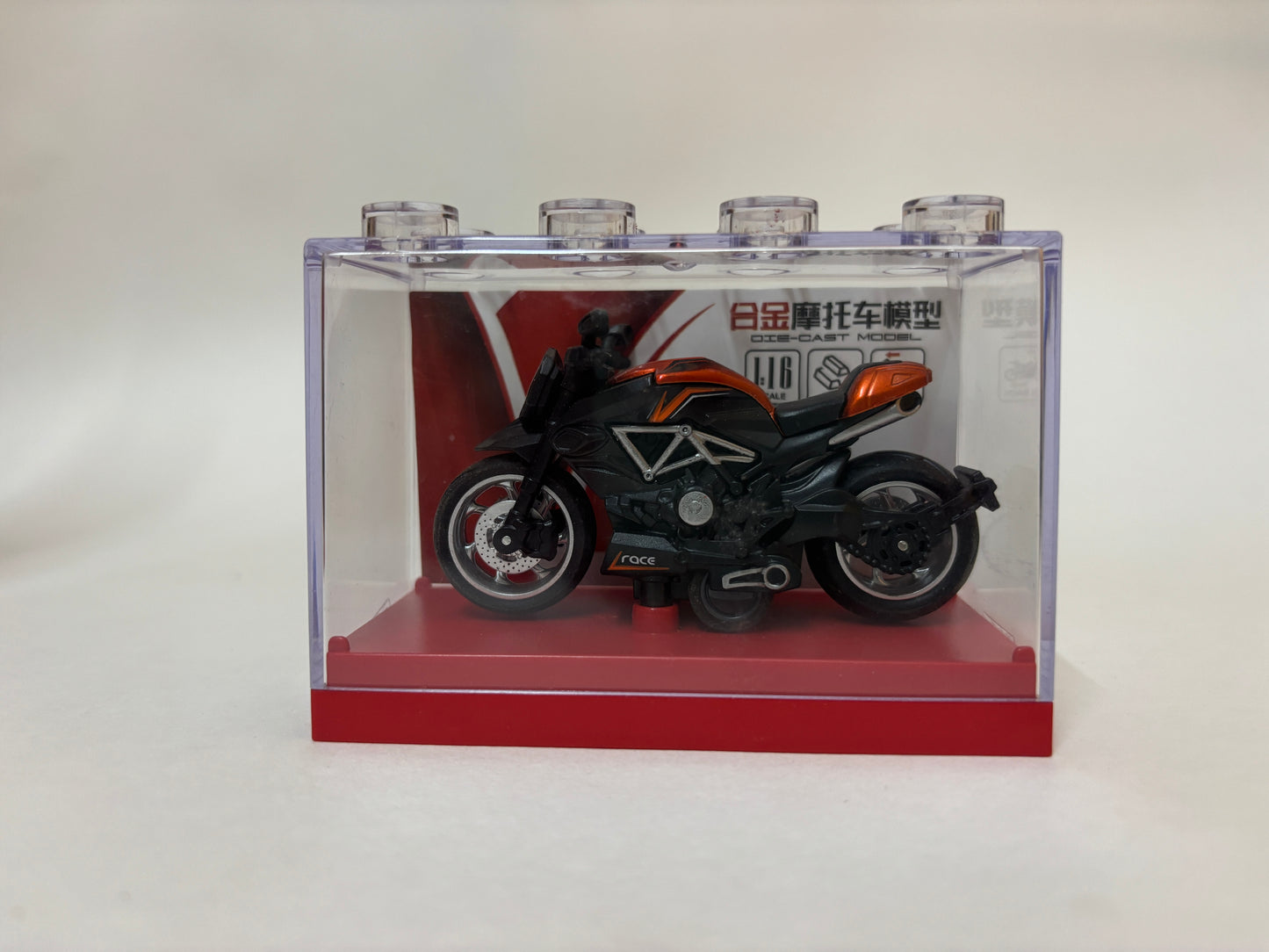 Hara Daku Pull-Back Diecast Motorcycle – Collectible Metal Toy Bike