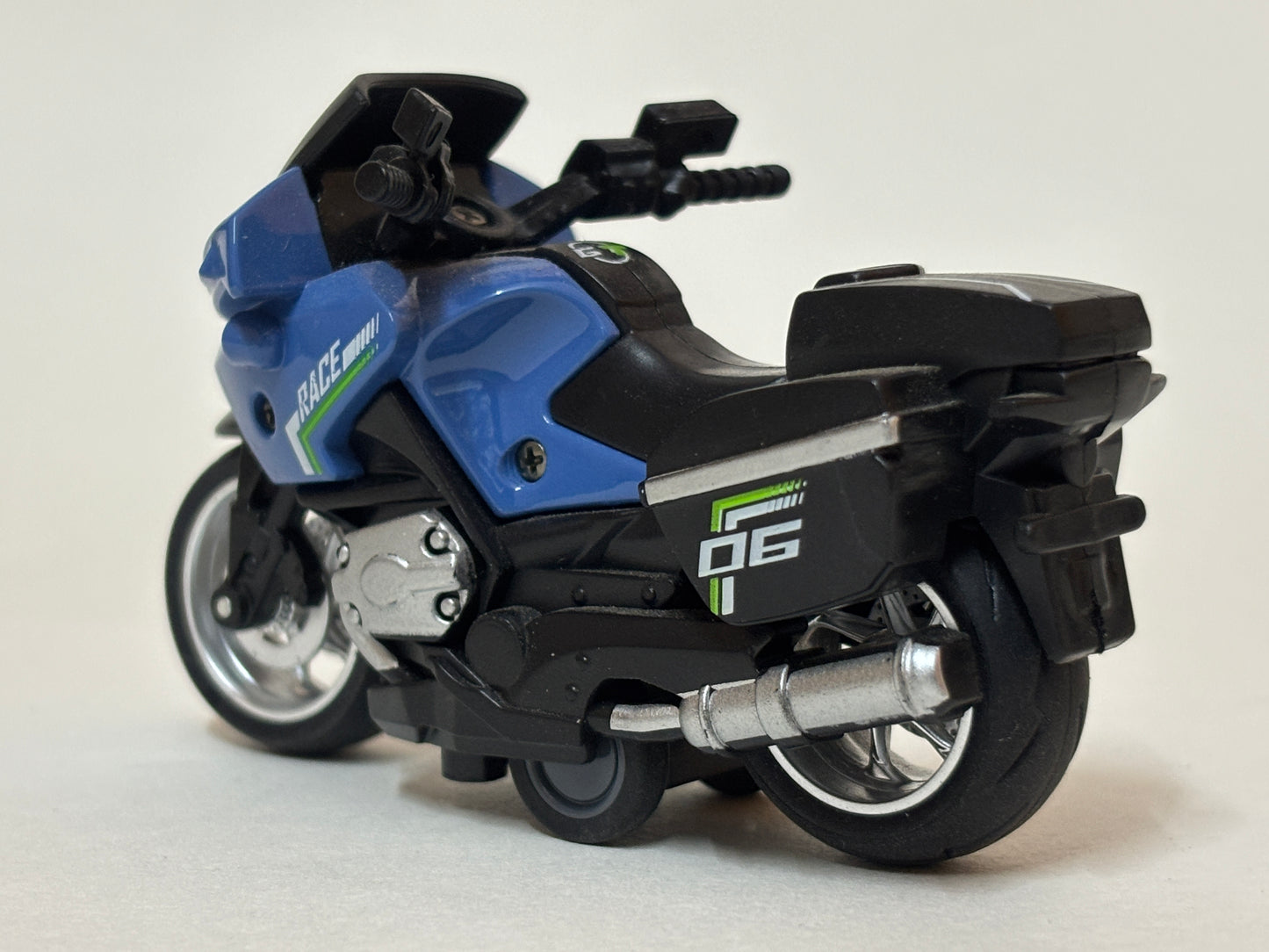 Hawala Patrol Push & Pull-Back Diecast Motorcycle Model – Collectible Toy Bike