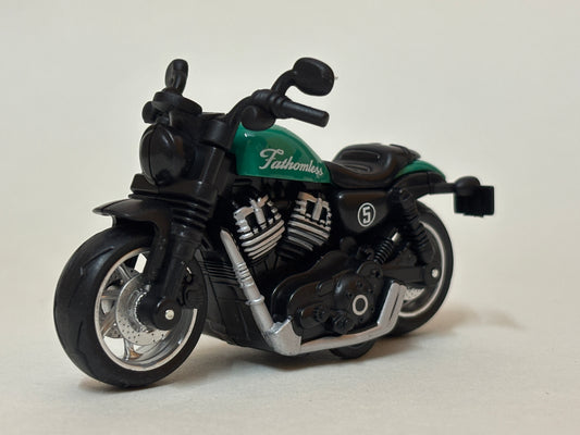 Highway Raja Pull-Back Diecast Motorcycle – Collectible Metal Toy Bike