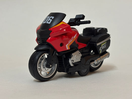 Hawala Patrol Push & Pull-Back Diecast Motorcycle Model – Collectible Toy Bike